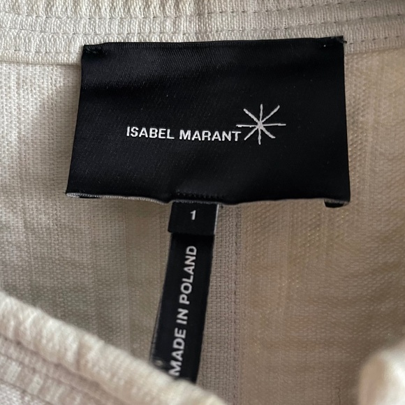 Isabel Marant Quilted Cotton Biker Short Jacket in Pristine Condition size 1 - Picture 15 of 15